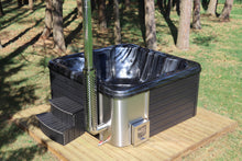 Ladda upp bild till gallerivisning, Jacuzzi Premium (Akryl) 200x200 cm Integrerad vedeldad kamin