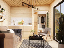 Ladda upp bild till gallerivisning, Attefallshus 14,2 m² (29,3 m² byggyta)