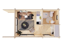 Ladda upp bild till gallerivisning, Attefallshus 14,2 m² (29,3 m² byggyta)