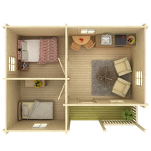 Ladda upp bild till gallerivisning, Attefallshus 21,5 m² + 3,7 m²