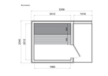 Ladda upp bild till gallerivisning, Bastu Funkis Premium med terass (4 pers) Monterad.