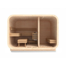 Ladda upp bild till gallerivisning, Bastu Kub Stor med omklädningsrum (4-6 pers) Monterad.