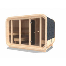 Ladda upp bild till gallerivisning, Bastu Kub Stor med omklädningsrum (4-6 pers) Monterad.