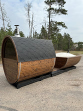 Ladda upp bild till gallerivisning, Bastu Premium (Bastu & Badtunna) Omgående leverans