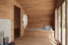 Ladda upp bild till gallerivisning, Bastu Kiruna XL (6-8 pers) Thermowood Byggsats