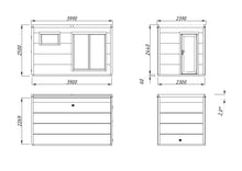 Ladda upp bild till gallerivisning, Bastu Stockholm, Byggsats