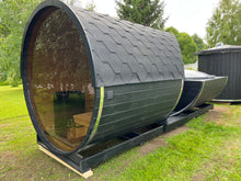 Ladda upp bild till gallerivisning, Bastu Premium (Bastu & Badtunna) Omgående leverans