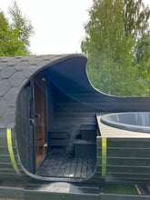 Ladda upp bild till gallerivisning, Bastu Premium (Bastu & Badtunna) Omgående leverans