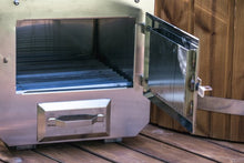 Ladda upp bild till gallerivisning, Badtunna Borgafjäll 160 cm x 100 cm Extern vedeldad kamin