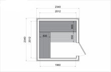 Ladda upp bild till gallerivisning, Bastu Funkis Premium (4 pers) Monterad.