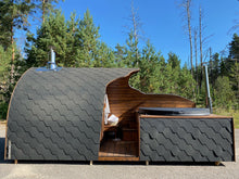 Ladda upp bild till gallerivisning, Bastu Premium Igloo (Bastu & Badtunna)