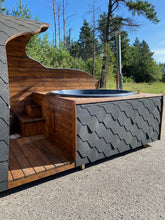 Ladda upp bild till gallerivisning, Bastu Premium Igloo (Bastu & Badtunna)