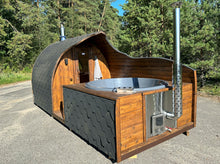 Ladda upp bild till gallerivisning, Bastu Premium Igloo (Bastu & Badtunna)
