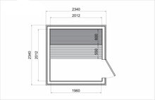 Ladda upp bild till gallerivisning, Bastu Funkis Premium (4 pers) Monterad.