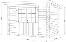 Ladda upp bild till gallerivisning, Redskapsbod 4,7 m², byggsats