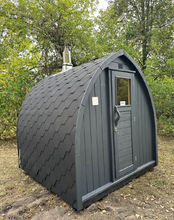 Ladda upp bild till gallerivisning, Bastu Igloo 2,35 m Harvia M3 + skorsten