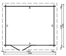 Ladda upp bild till gallerivisning, Friggebod 10 m², byggsats
