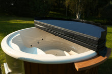 Ladda upp bild till gallerivisning, Badtunna Hemavan Ø180/ Ø200 Integrerad vedeldad kamin