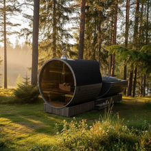 Ladda upp bild till gallerivisning, Bastu Premium (Bastu & Badtunna) Omgående leverans