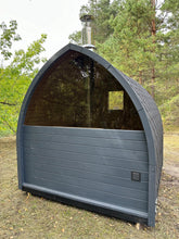 Ladda upp bild till gallerivisning, Bastu Igloo 2,35 m Harvia M3 + skorsten