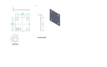 Ladda upp bild till gallerivisning, Ledat bryggbeslag (säljes i 2-pack)