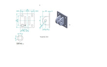 Ladda upp bild till gallerivisning, Ledat bryggbeslag (säljes i 2-pack)