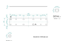Ladda upp bild till gallerivisning, Skarvplåtar 125x625mm (säljes i 2-pack)