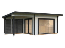 Ladda upp bild till gallerivisning, Attefallshus 11,2 m² + 8,2 m² (29,3 m² byggyta)
