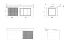 Ladda upp bild till gallerivisning, Attefallshus 11,2 m² + 8,2 m² (29,3 m² byggyta)

