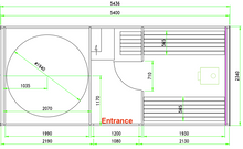 Ladda upp bild till gallerivisning, Bastu Premium Igloo (Bastu &amp; Badtunna)
