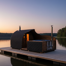 Ladda upp bild till gallerivisning, Bastu Premium Igloo (Bastu &amp; Badtunna)
