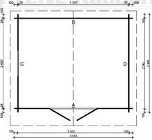 Ladda upp bild till gallerivisning, Redskapsbod 10 m², byggsats
