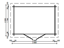 Ladda upp bild till gallerivisning, Redskapsbod 5,8 m², byggsats
